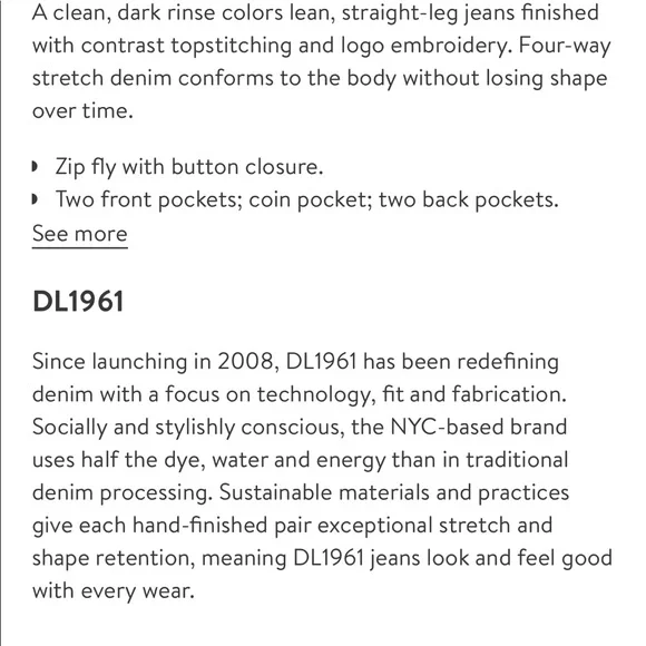 DL1961 Kate Slim Straight Jeans - Picture 4 of 8